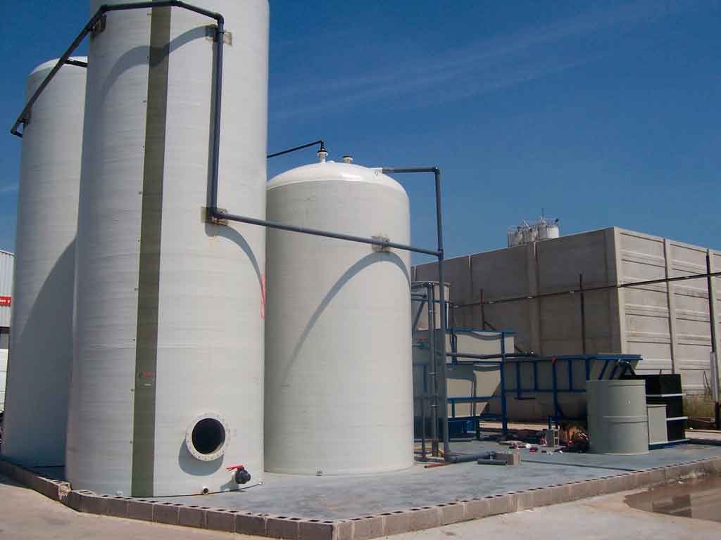 Depuradora medioambiente